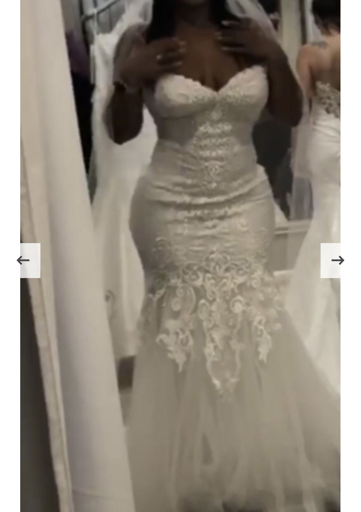 New With Tags Allure Bridal Gown