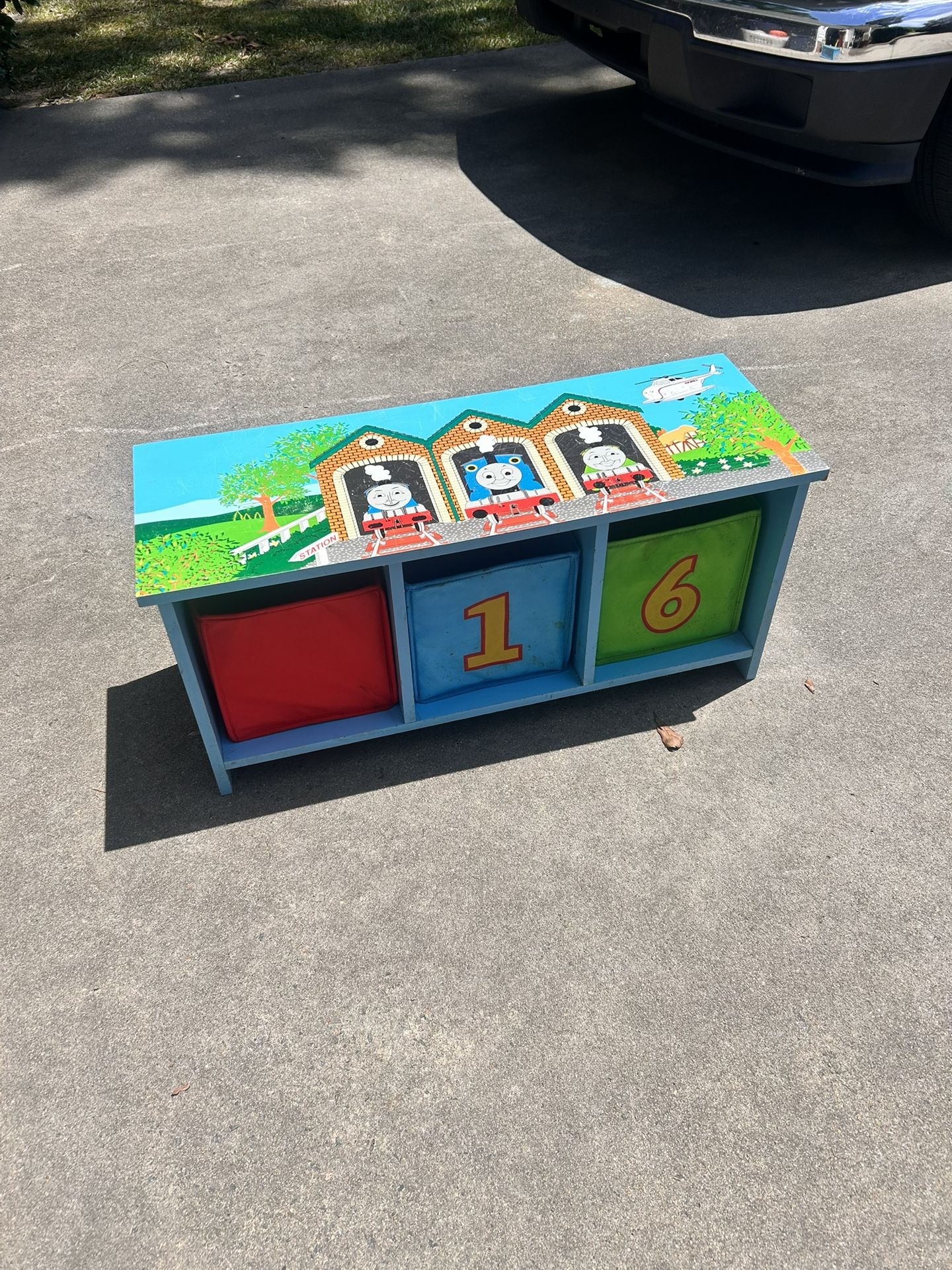 Thomas The Train Bench And Toy Chest