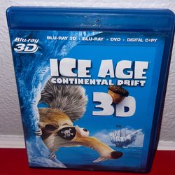 Ice Age Continental Drift Blu-ray 3D