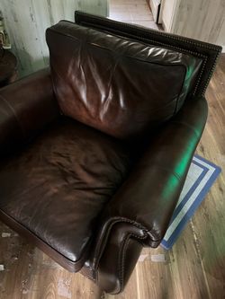 Bernhardt Herrigan Leather Chair