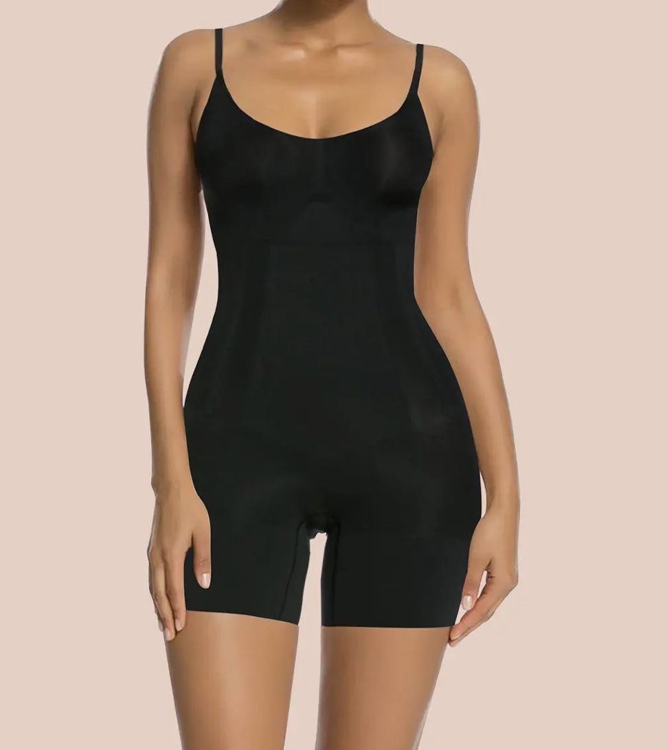 Shaperx One Piece Seamless Bodysuit Size L