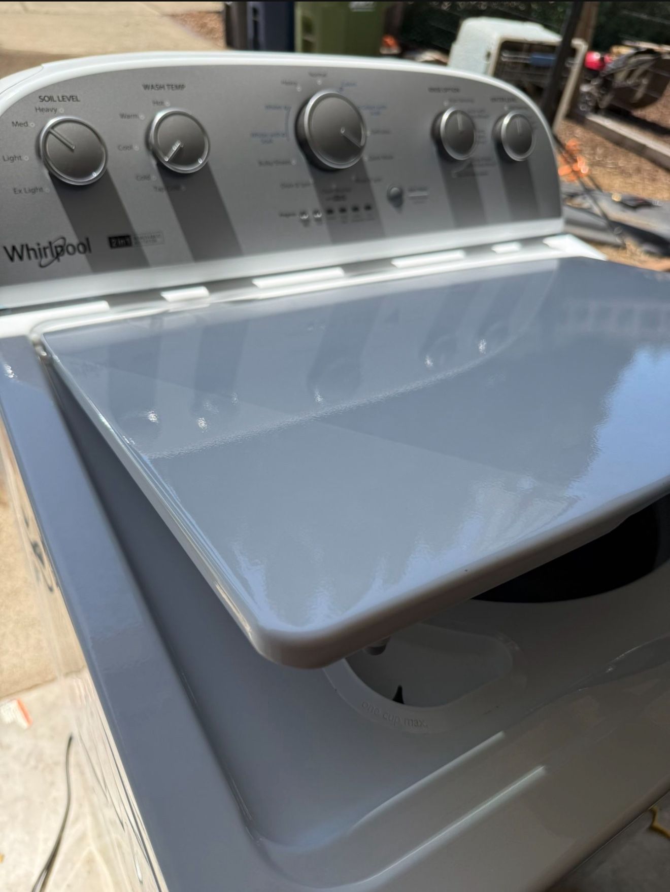 Whirlpool Washer 2 In 1 Agitator- Mismatched Cycles