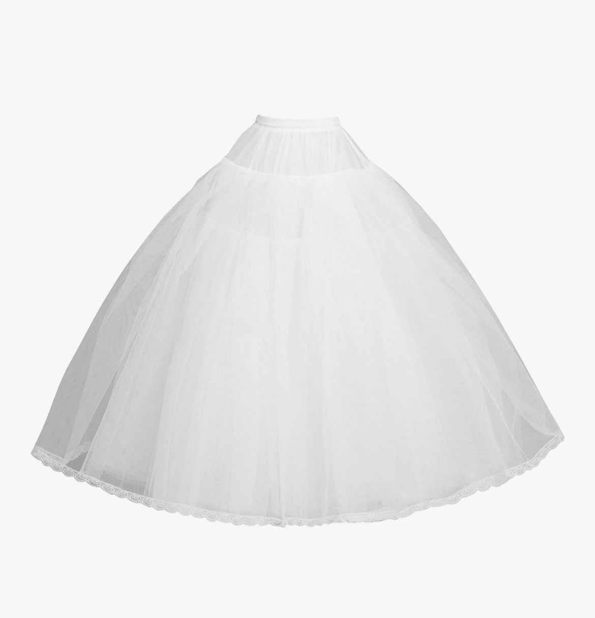 8 Layers Tulle Hoopless Petticoat