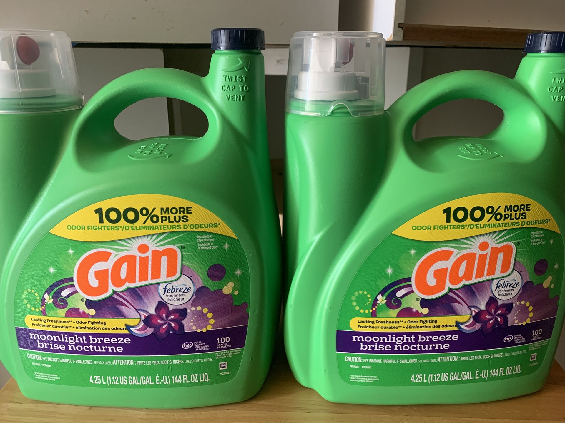 2/$26 Gain Detergents