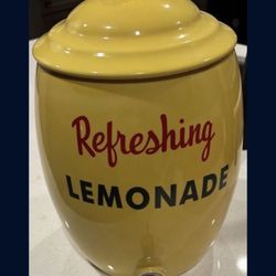 Lemonade Ceramic Jar