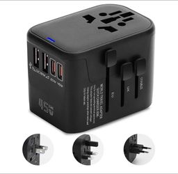 Universal Travel Power Adapter - EU - UK - US - AUS
