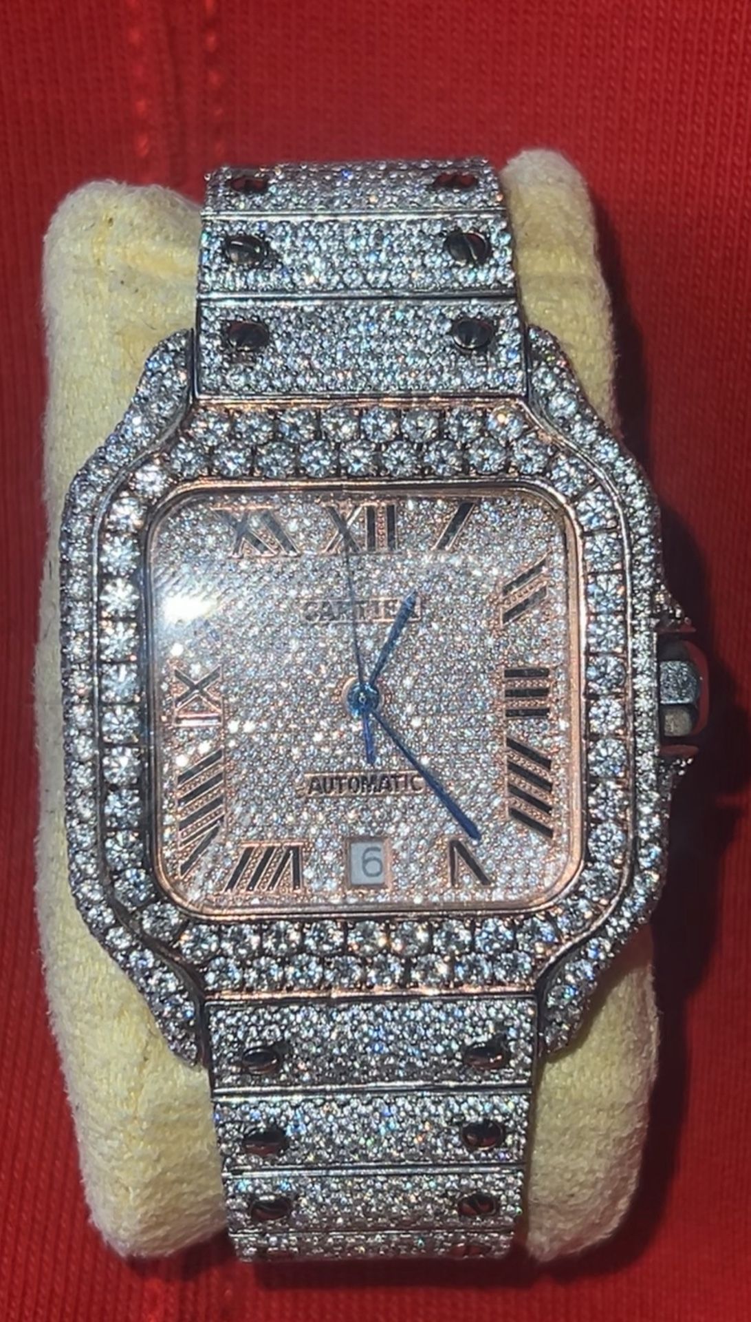 two tone cartier watch