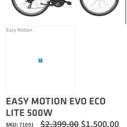 Evo E-bike Electric 