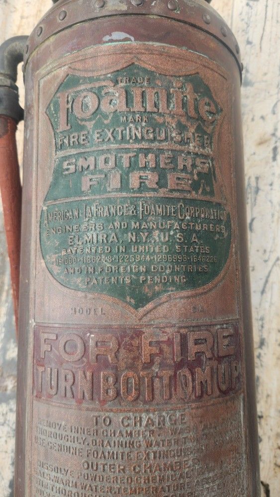 Vintage Fire Extinguisher