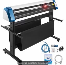 Vinyl Cutter 53 Inch Vinyl Cutter Machine Semi-Automatic