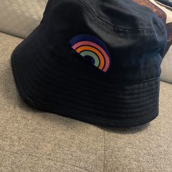 “Rainbow” Bucket Hat for Women Men Summer Travel Beach Sun Hat