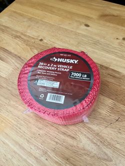 Husky 20 ft. Vehicle Recovery Strap Honda/Toyota/Nissan