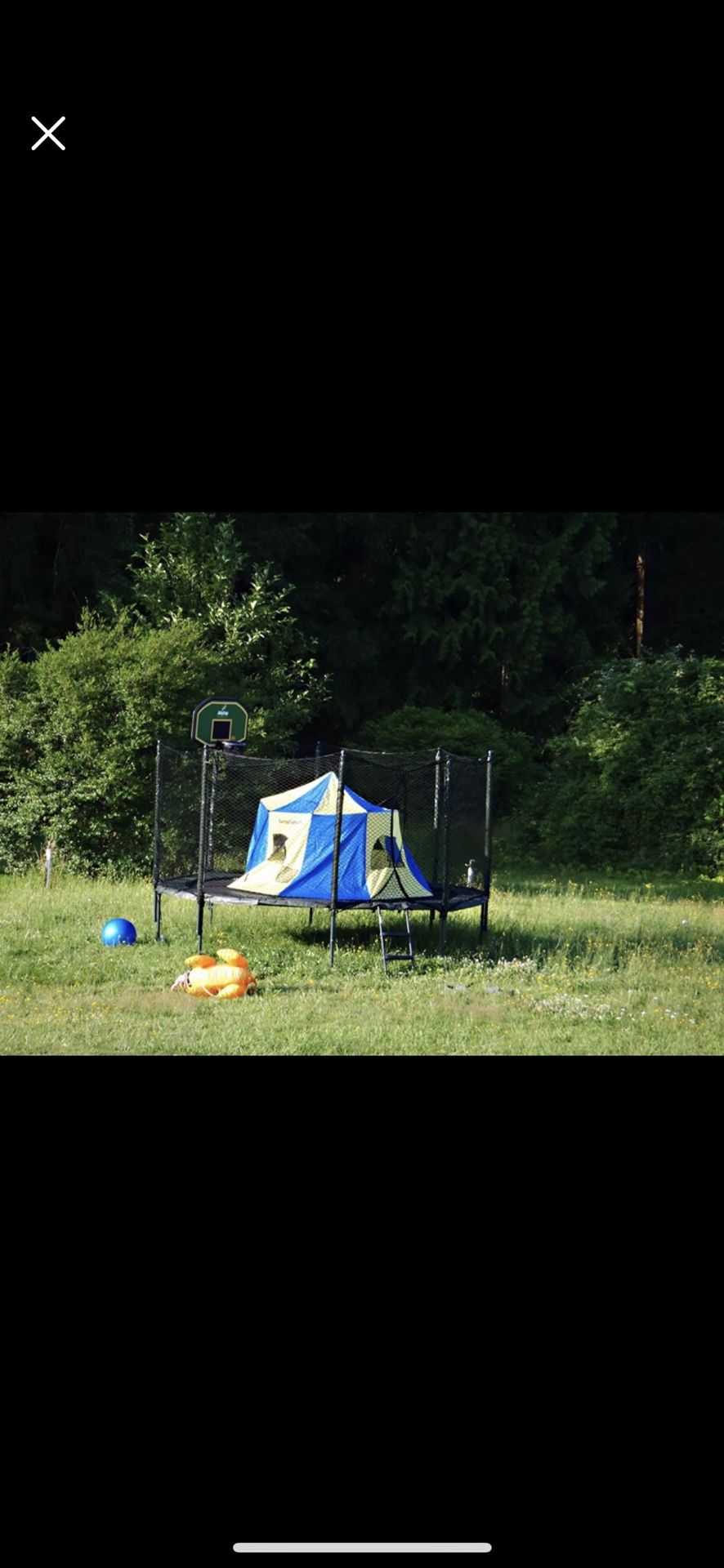 Jump Sport Trampoline Tent!!! Just the tent NOT trampoline lol.