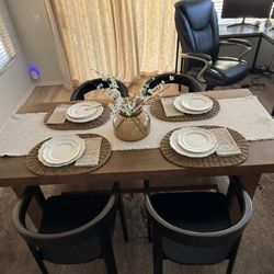 Dining table set- Only Top Of Table Decor 