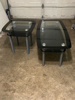 Glass tables