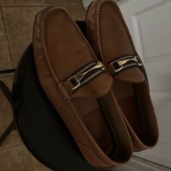 Men’s Aldo Tan Leather Loafers 