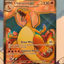 Charizard EX 183 Damaged 
