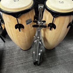 Conga Drum Set With Stand 