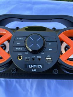 🎊PARTY🎉 SPEAKER 🔈 TENMIYA WIRELESS BLUETOOTH SPEAKER 