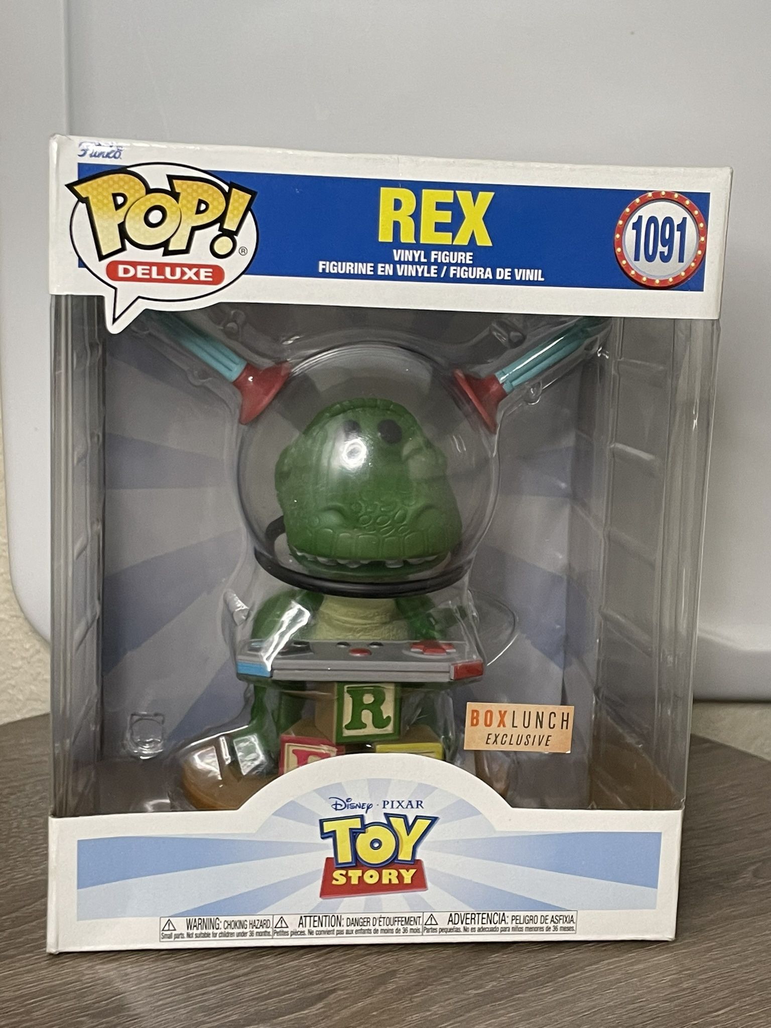 Disney Pixar Toy Story Funko Pop Toy Story Of Deluxe Rex