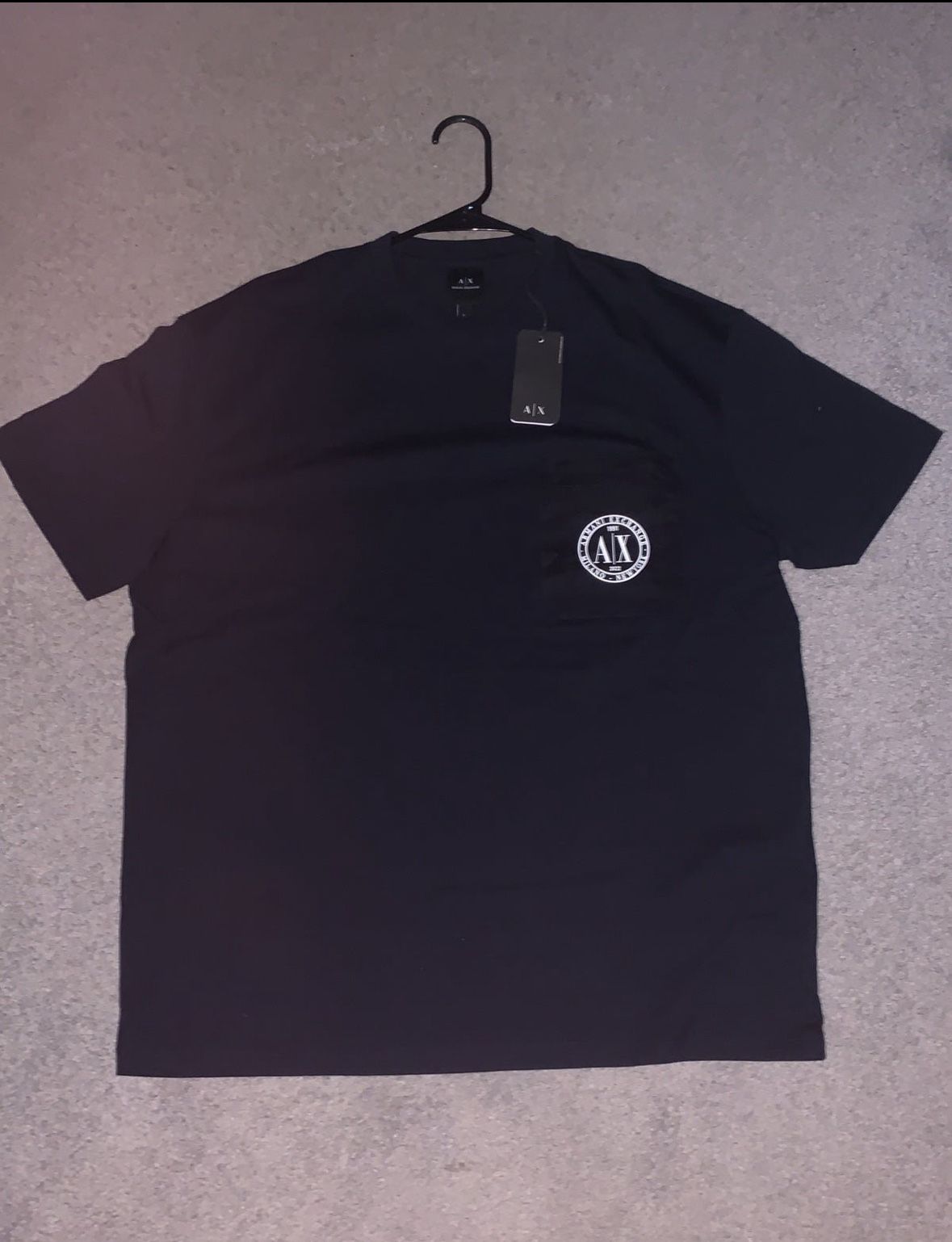Men’s Armani Exchange Denim Pocket T-Shirt