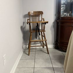 Wood Baby Chair 