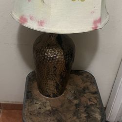 Lamp With End Table 