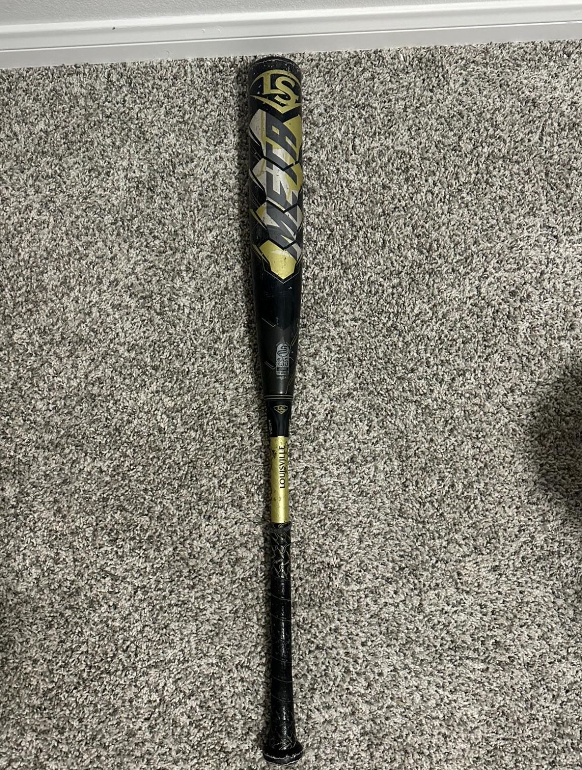 Used Louisville Slugger Meta 2021 BBCOR 2 5/8" baseball bat 32" 29 oz. -5