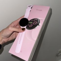 Pink Google Pixel Watch 3