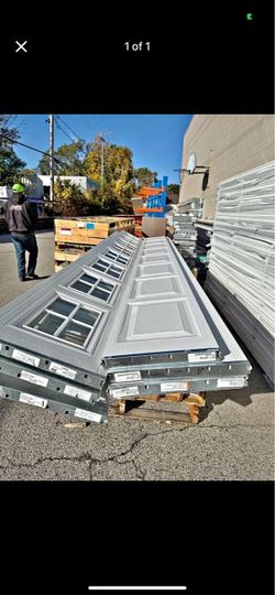 Garage door new and used