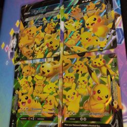 Pokemon Cards From 25th Celebration Pikachu V Union