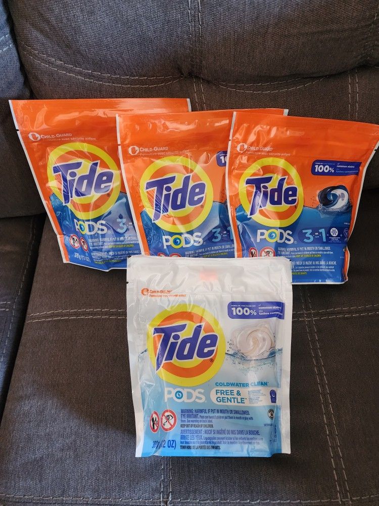 Tide Pods 4 BAGS $ 17