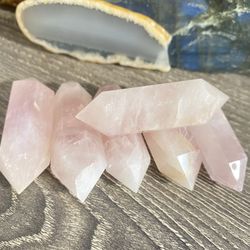 Rose Quartz Crystal Spears