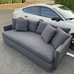 new condition Crate And Barrel Couch Sofa 