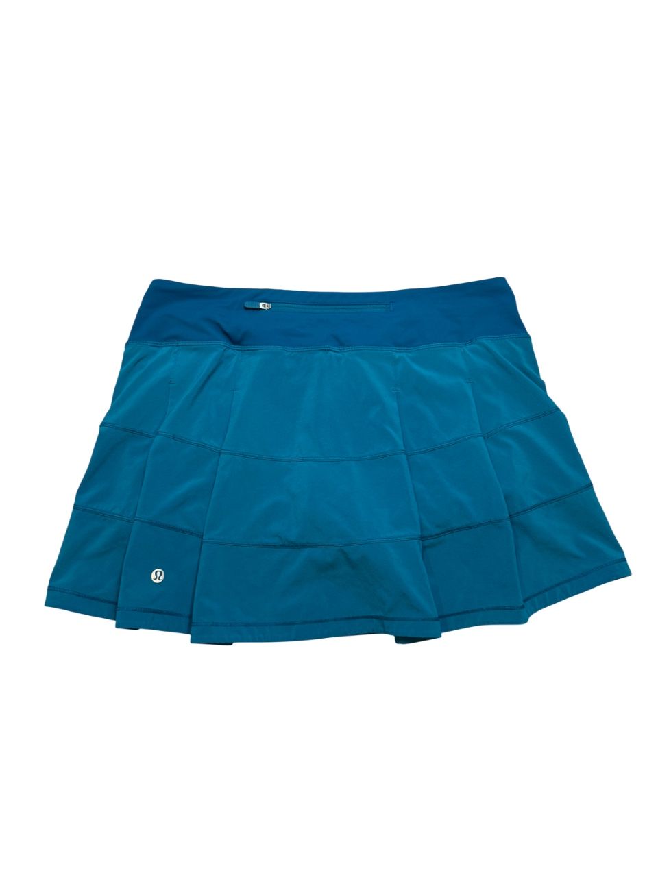 lululemon Pace Rival Mid Rise Skirt *Hawaiian aqua light Blue Size 8