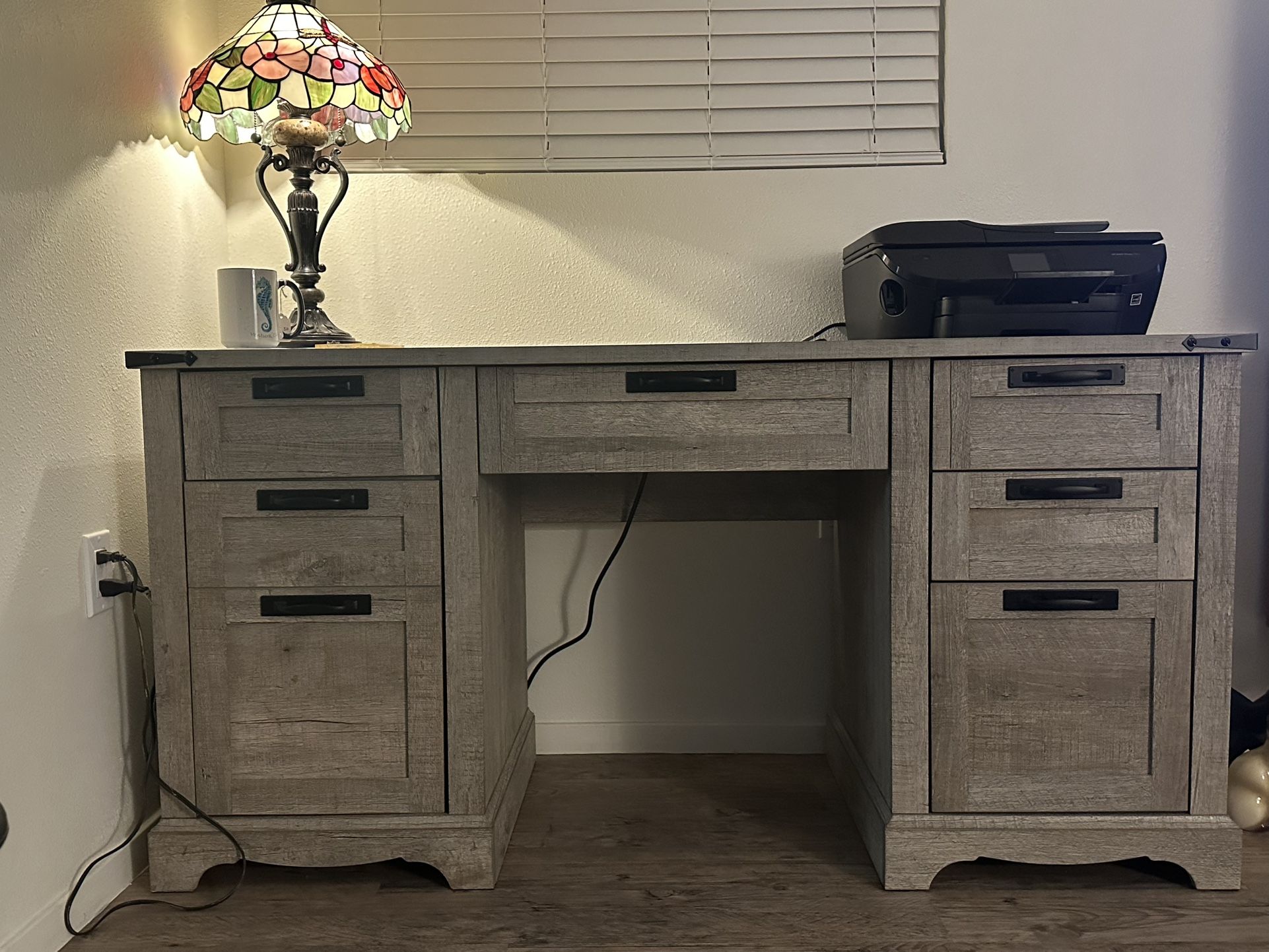 60” Executive Office Desk