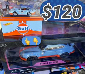 Hot wheels (PORSCHE 959)-PINK SLIPS PORSCHE 2.8 RSR - GULF