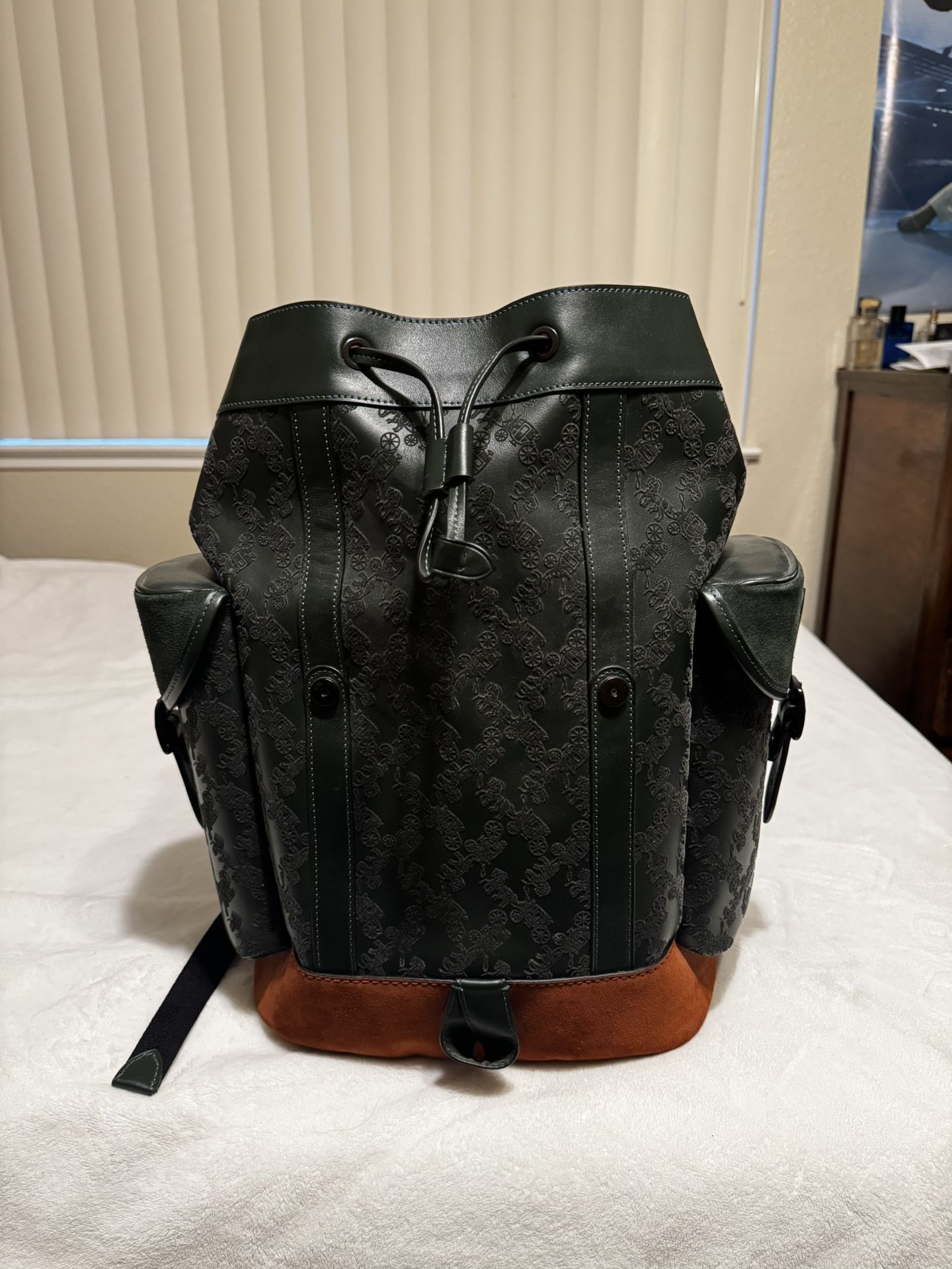 Restored Hitched Backpack With Horse & Carriage