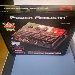 Power Acoustik Epic Center Brand New In The Box
