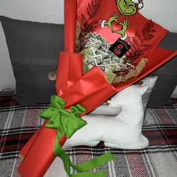 Grinch Money Bouquet Christmas 