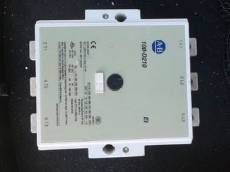 Allen-Bradley 100-D210 Motor Contactor Bundle (Loaded w/ Surge Suppressor & Aux Block)