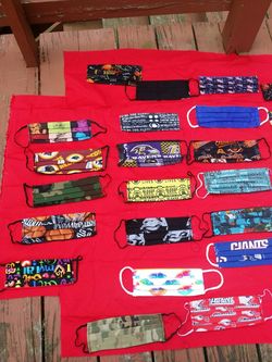 Cloth Face mask for protection many designs