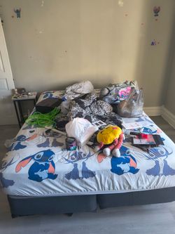 Queen size bed used