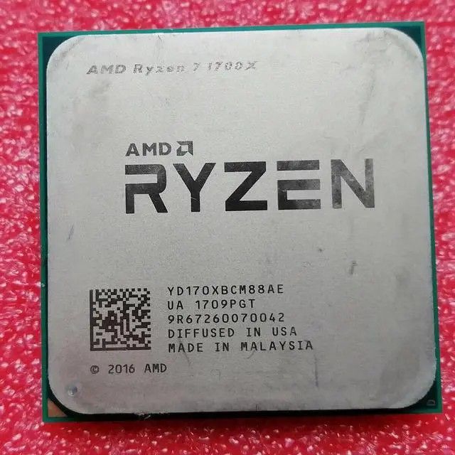 AMD RYZEN 1700X CPU AM4