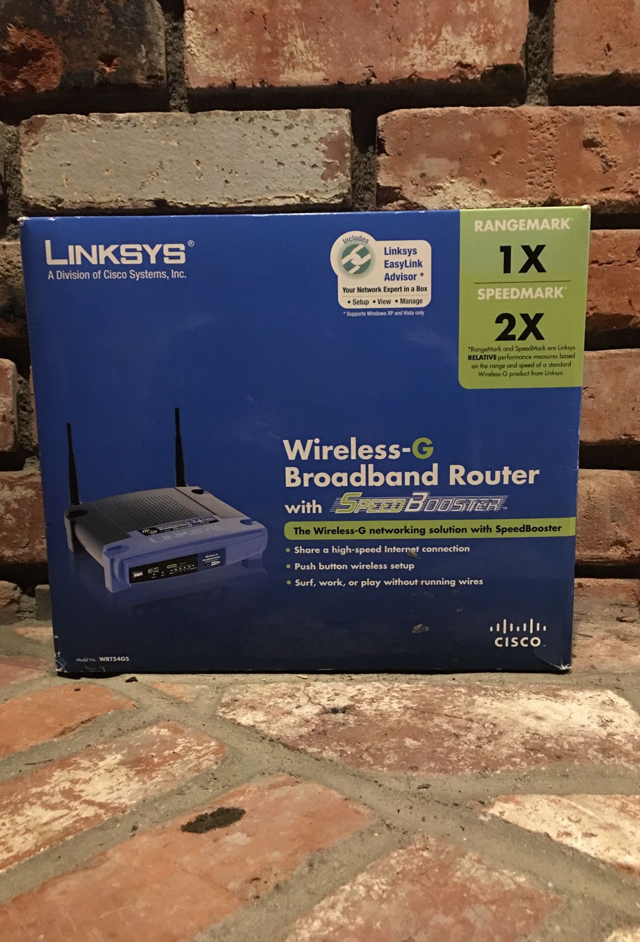 fake Emulate Gloomy Linksys Wireless G Broadband Router (with Speedbooster) for Sale in  Artesia, CA - OfferUp