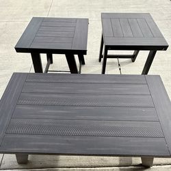 Coffee Table + 2 Side Tables – Matching Set!