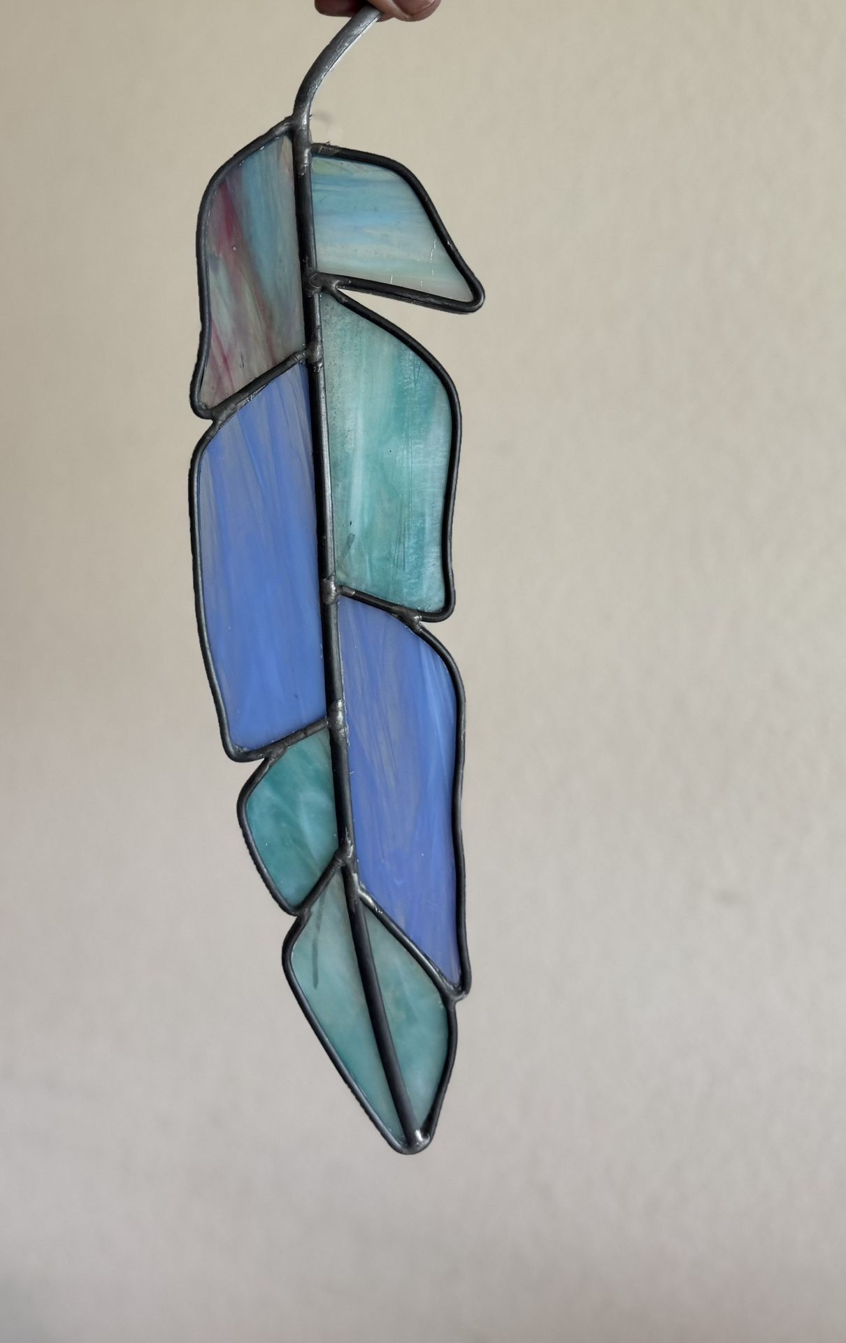 Stained Glass Feather