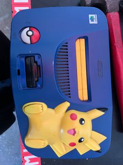 Nintendo 64 Pikachu edition