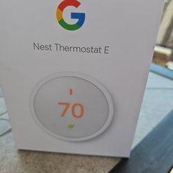 🔥  NEW! Google Nest Thermostat E, specifically the Pro Edition (Model: A0063 / T4000ES). This programmable smart thermostat is designed to efficientl