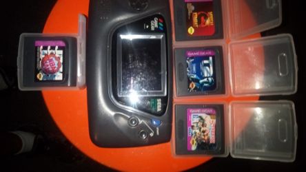 Sega Game Gear And Games